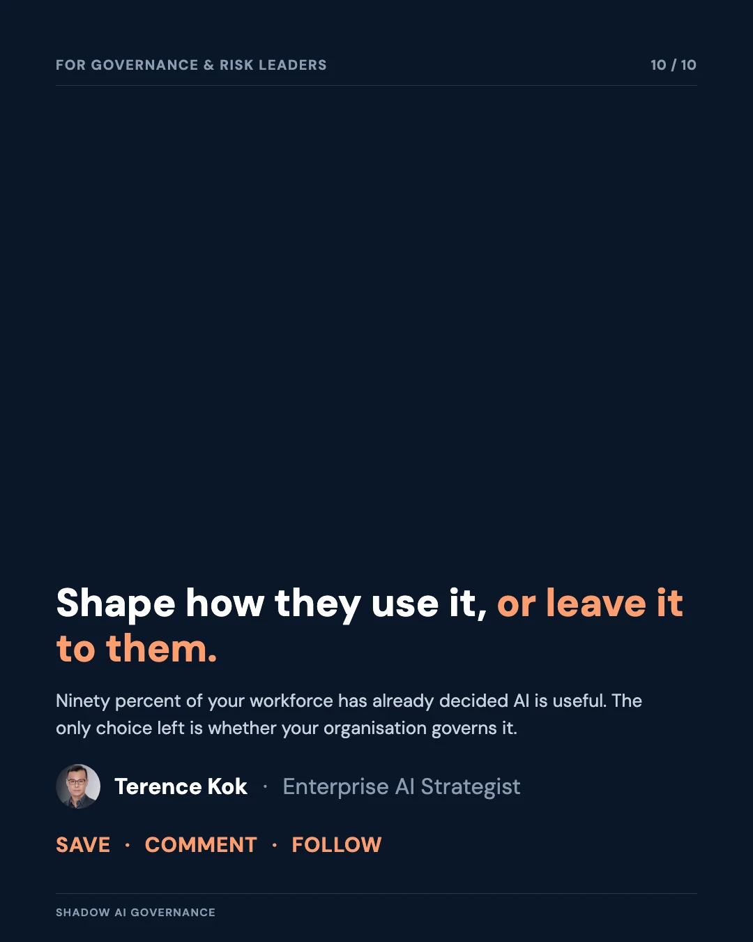 Carousel slide 10: closing call to action