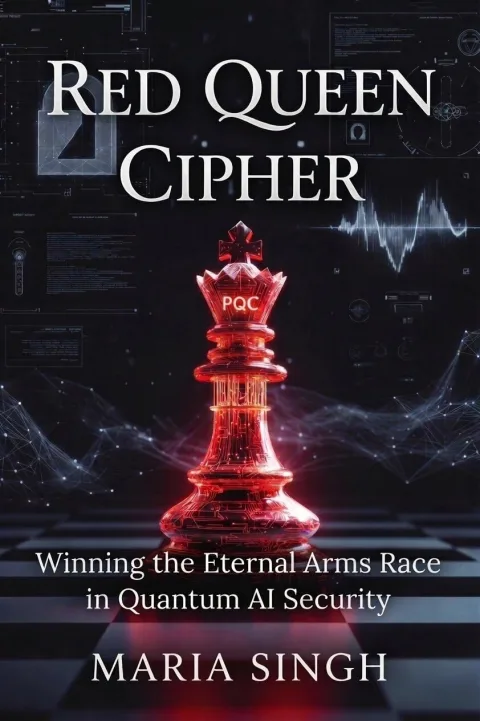 Cover of Red Queen Cipher by Maria Singh