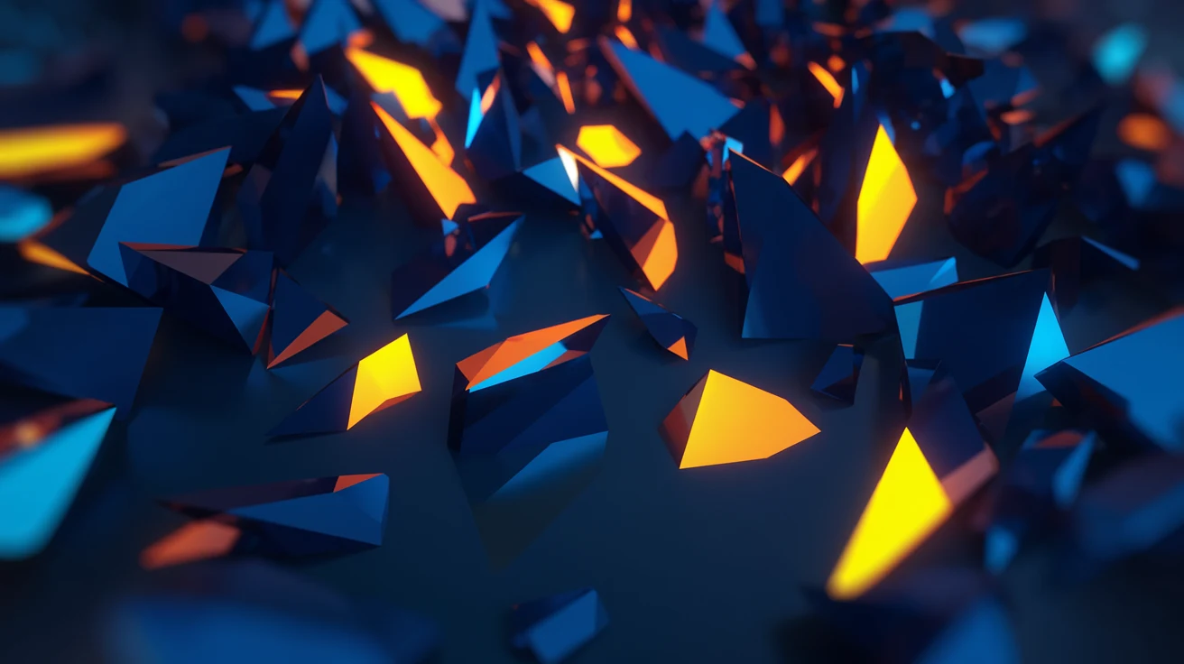 Abstract AI transformation lightning streak through neural grid