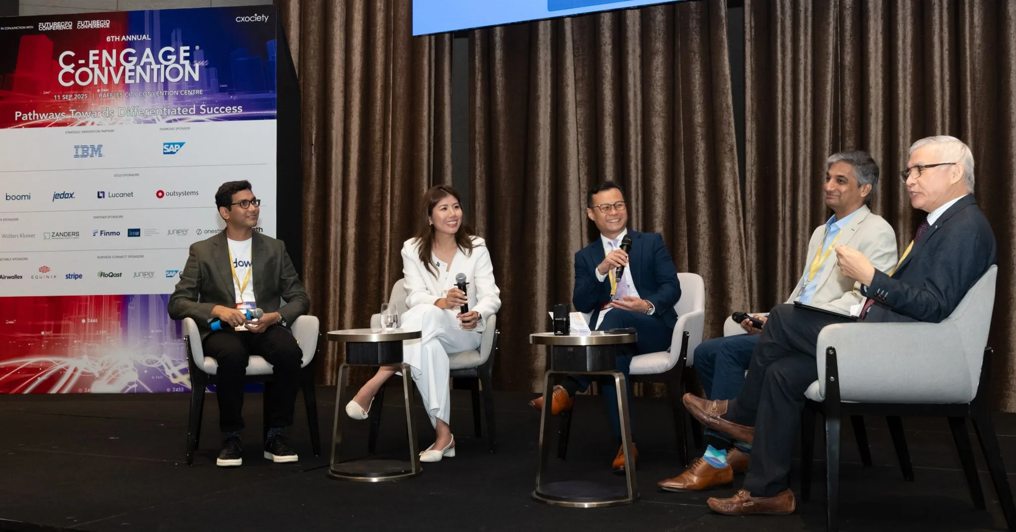 Terence Kok on panel at 6th Annual C-Engage Convention 2025, Pathways Towards Differentiated Success